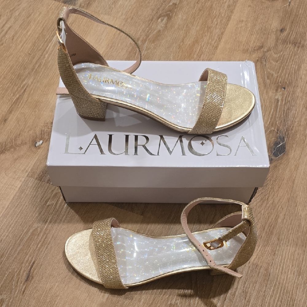Gold Girl's Sandals